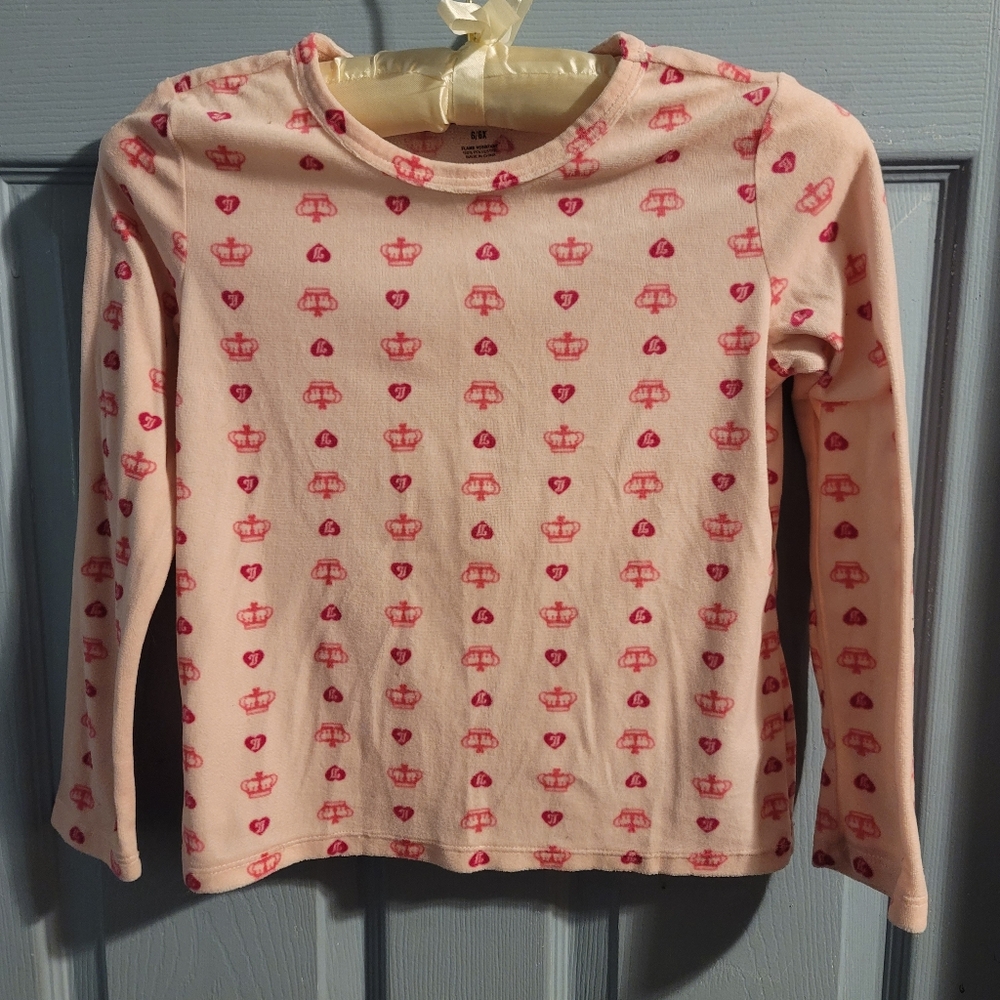 Juicy Couture Girls Pajama Shirt